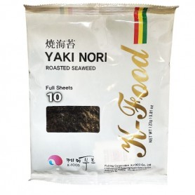 Alghe Yaki Nori Arrostite 10 pz 23g, k-food